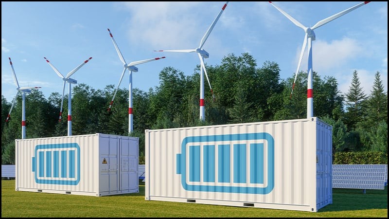 Conteneur BESS Battery Energy Storage System