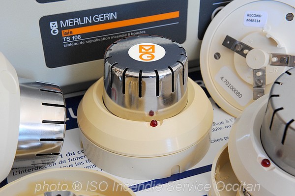MERLIN GERIN U05 Dtecteur Optique de Fume conventionnel 1re gnration