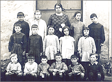 Courchamp 1928 cole communale, Seine & Marne 77, Photo de Classe