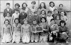 Courchamp 1954/1955 cole communale, Seine & Marne 77, Photo de Classe